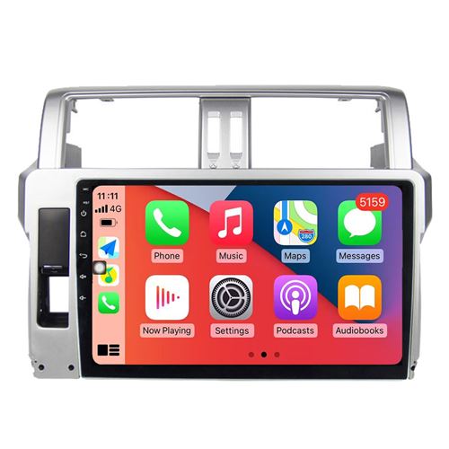 Autoradio Multimédia RoverOne CarPlay Android Auto GPS pour Toyota Prado 150 2014 - 2016