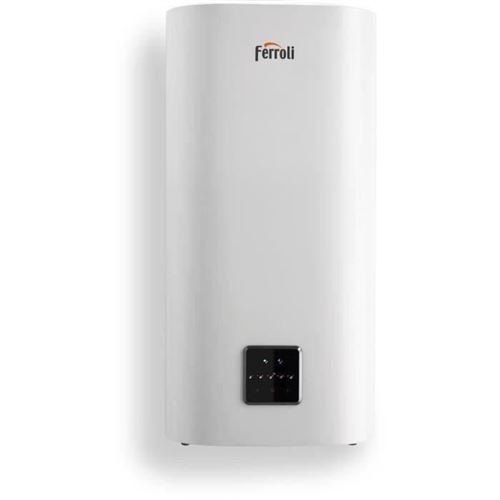 Non Communiqué Blanc Chauffe-Eau Électrique Ferroli Titano Twin 50L - Plat - Multiposition - Image 1