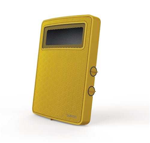 Supra Etno Graphik Ventilateur Électrique, 2000 W Jaune - Image 4