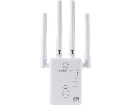 Répéteur Wi-Fi Renkforce RF-3804172 2.4 GHz, 5 GHz
