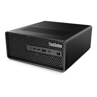 Lenovo ThinkStation P360 Ultra 30G1 - MT - Core i7 12700K / 3.6 GHz - vPro Enterprise - RAM 32 Go - SSD 1 To - TCG Opal Encryption, NVMe, Performance - T1000 - GigE, 2.5 GigE - Win 10 Pro 64 bits (comprend Licence Win 11 Pro) - moniteur : aucun - clavier