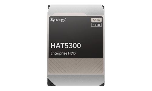 Synology HAT5300 - Disque dur - 16 To - interne - 3.5" - SATA 6Gb/s - 7200 tours/min - mémoire tampon : 512 Mo