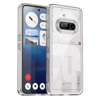 Coque pour Nothing Phone (3a) - housse etui silicone gel fine + film ecran - TRANSPARENT TPU - htdmobiles - 1