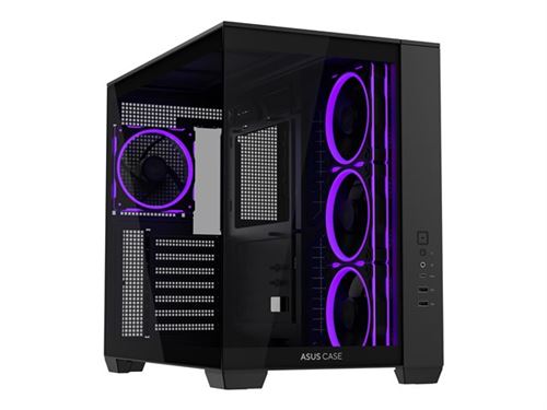 ASUS Bo&icirc;tier Pc  A32 Plus Tg Argb Verre Tremp&eacute; Noir Mid-tower 390x285x435 Mm