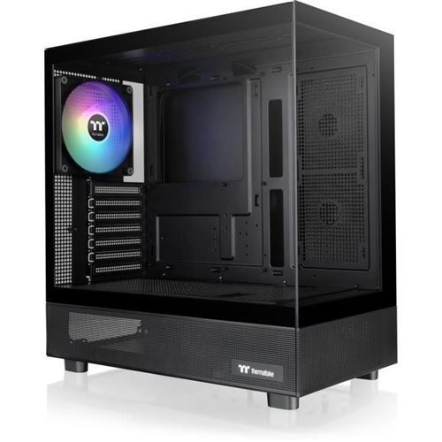 Boîtier Pc - Thermaltake - View 270 Tg Argb (Noir) - Moyen Tour - Format E-Atx - Sans Alimentation