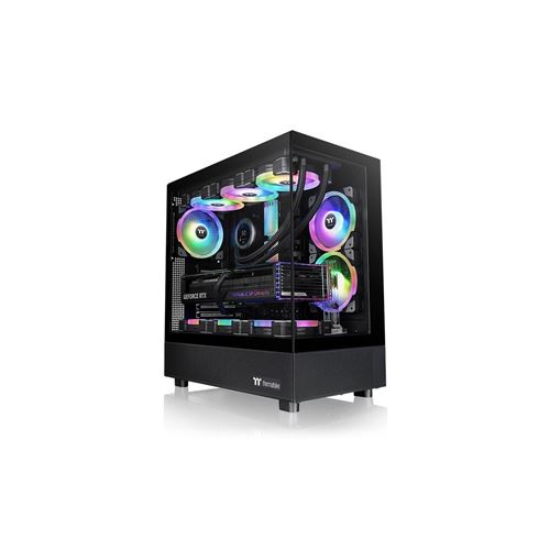 Boîtier Thermaltake View 270 Tg noir Atx 2xUSB 3.2 sans alimentation noire - Image 3