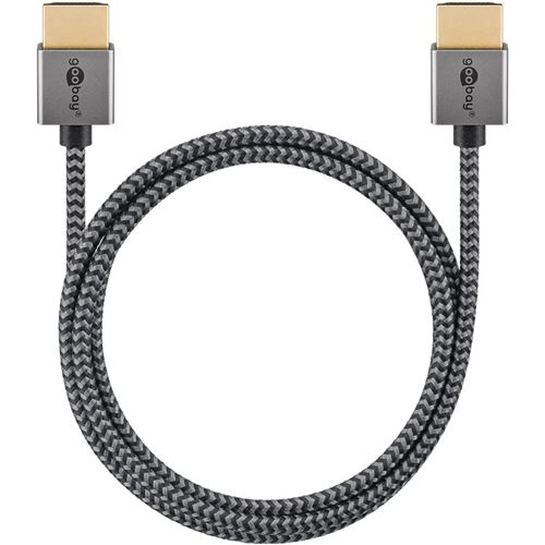 Goobay Câble Hdmi 2.1 Ultra Hd 8K 60Hz Slim 2M - Plus Series - Image 4
