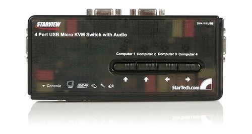 Startech sv411kusb switch kvm noir usb vga