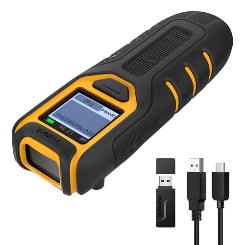 Acheter Inateck Scanner de Codes-Barres Bluetooth QR Code 1D 2D Kabellos 2.4GHz, Portable sans Fil avec Écran, Scanner Manuel avec APP SDK État correct - 39,99 € Inateck Scanner de Codes-Barres Bluetooth QR Code 1D 2D Kabellos 2.4GHz, Portable sans Fil avec Écran, Scanner Manuel avec APP SDK État correct - N/A reconditionné disponible sur Fnac