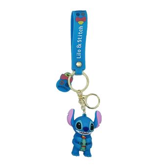 Porte-clés Peluche Stitch - Disney - 11 cm