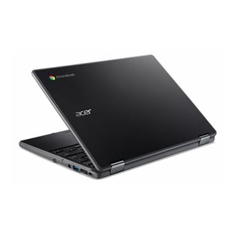 Acer Chromebook Spin 512 R857TN-TCO - Conception inclinable - Intel N-series - N150 / jusqu'à 3.6 GHz - Chrome OS - Intel Graphics - 8 Go RAM - 64 Go eMMC - 12.2" IPS écran tactile 1920 x 1200 - Wi-Fi 6E - schiste noir - clavier : Suisse Allemand