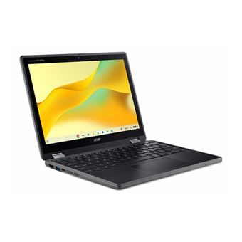 Acer Chromebook Spin 512 R857TN-TCO - Conception inclinable - Intel N-series - N150 / jusqu'à 3.6 GHz - Chrome OS - Intel Graphics - 8 Go RAM - 64 Go eMMC - 12.2" IPS écran tactile 1920 x 1200 - Wi-Fi 6E - schiste noir - clavier : Suisse Allemand