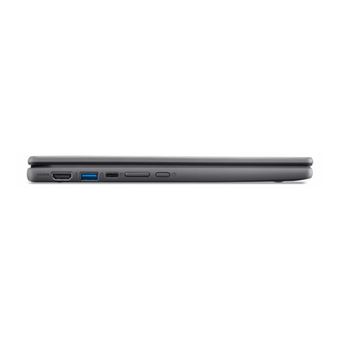 Acer Chromebook Spin 512 R857TN-TCO - Conception inclinable - Intel N-series - N150 / jusqu'à 3.6 GHz - Chrome OS - Intel Graphics - 8 Go RAM - 64 Go eMMC - 12.2" IPS écran tactile 1920 x 1200 - Wi-Fi 6E - schiste noir - clavier : Suisse Allemand