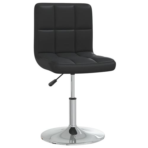 vidaXL - Chaise de salle à manger - Noir - 71 cm - Image 2