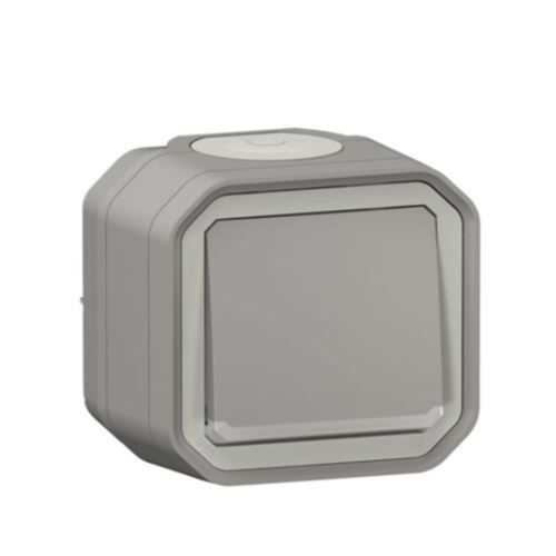Legrand Gris Plexo Interrupteur Va-Et-Vient - Image 4