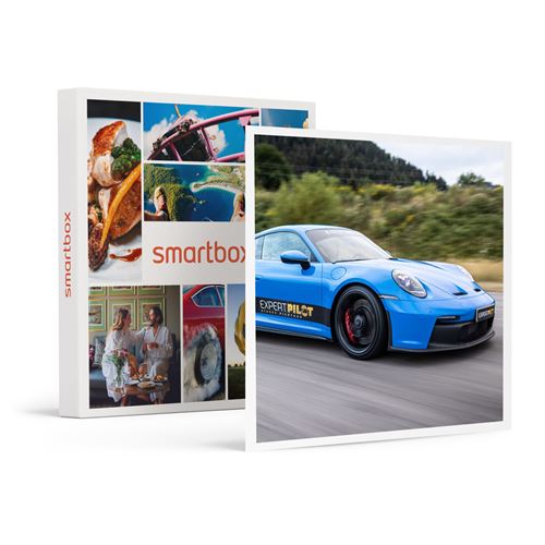 SMARTBOX - Coffret Cadeau Stage de pilotage : 4 tours sur le circuit de Chambley en Ferrari 488 GTB, Lamborghini Huracán ou Porsche 911 GT3-Sport & Aventure