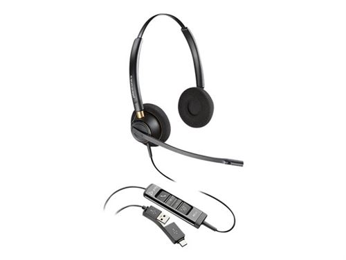 Poly Noir Micro-Casque Stéréo Encorepro 525 Usb-A - Neuf - Image 3