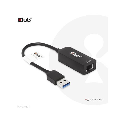 Non Communiqué Club 3D - Adaptateur Réseau - Usb 3.2 Gen 1 - 2.5Gbase-T