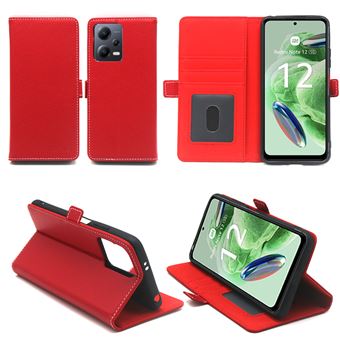 Étui Portefeuille Noir Pour Xiaomi Redmi Note 12 5G / Poco X5 – 4kom – Protection Et Cartes
