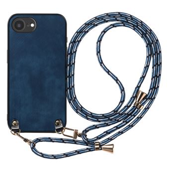 Coque pour iPhone 16e Cordon Détachable Avizar Bleu nuit - 1