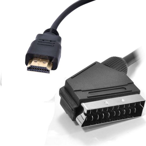 15% sur Câble Cabling HDMI vers Péritel mâle mâle prémium, prise
