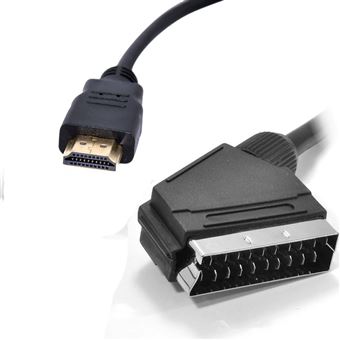 Kunstneriske krigerisk kapsel 15% sur Câble Cabling HDMI vers Péritel mâle mâle prémium, prise en charge  1080P, pour DVD, TV 1,8m - Câbles vidéo - Achat & prix | fnac