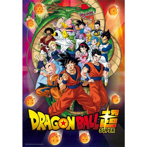 Puzzle 1000 Pièces + Poster : Dragon Ball Clementoni