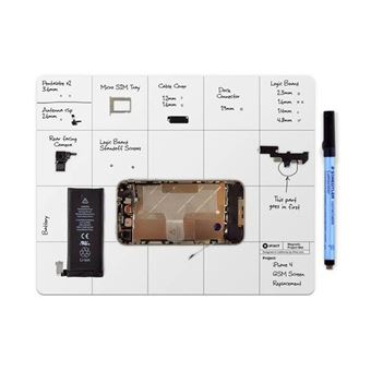 Tapis de projet magnétique Ifixit Pro Blanc et Noir