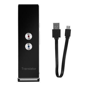 25 Sur X9 Traducteur Vocal En Poche Traducteur Multilingue Pour Voyage Reunion Traducteur Achat Prix Fnac