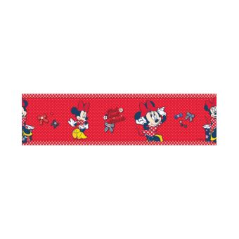 Minnie Mouse 6" Papier peint Border rouge