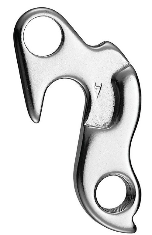 Union Patte de dérailleur GH-014 Argent