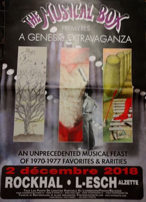 The Musical Box - Genesis Extravaganza - AFFICHE