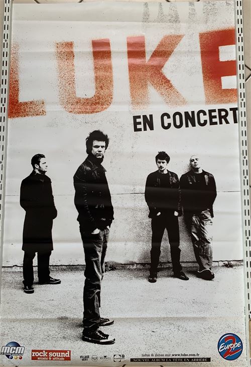 LUKE - En Concert - 80x120cm - Affiche