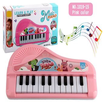 4€03 sur Jouet Mini Piano Avec 22 Touches，Clavier Électrique Pour Enfants,  Rose MK6 - Instruments de musiques - Achat & prix