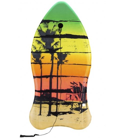 Waimea Bodyboard Ergo Shape jaune