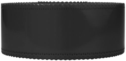 Ruban charlotte dentelle noir