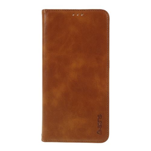 Etui en PU style rétro avec porte-cartes marron pour votre Samsung Galaxy A80/A90