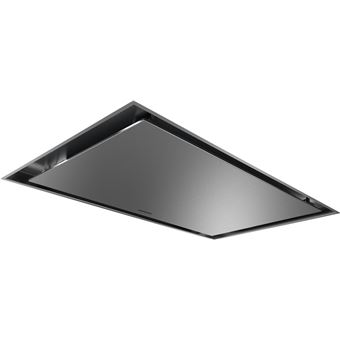 hotte de plafond 90cm 745m3/h acier inox - lr96caq50