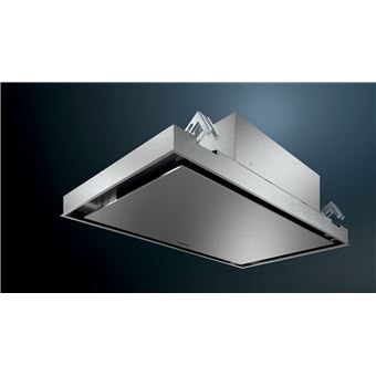 hotte de plafond 90cm 745m3/h acier inox - lr96caq50