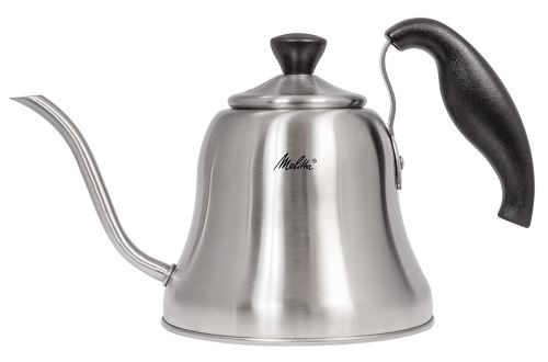 Melitta Bouilloire, Compatible Avec Tous Les Types De Cuisinières, Poignée Anti-brûlure, 0,7 L, Pour Over, Acier Inoxydable