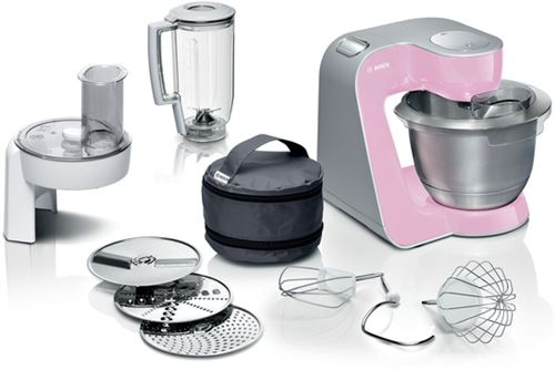 Bosch MUM5 CreationLine MUM58K20 - keukenmachine - 1000 W - roze/zilver