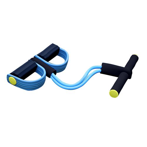 Bande De Résistance 6 Tubes Saludea – Exercice Complet Bras Jambes Abdominaux, Avec Poignées Mousse, Portable