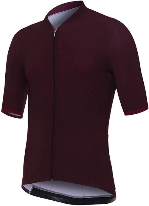 Santini Maillot De Cyclisme Manches Courtes 2019 Redux Bordeaux (S, Rouge)