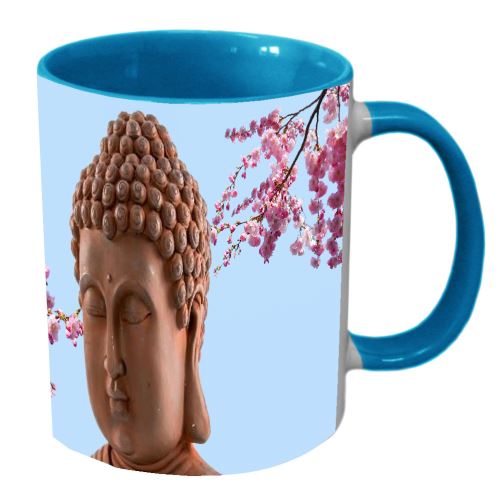 Tasse en céramique cerisier Bouddha by Cbkreation