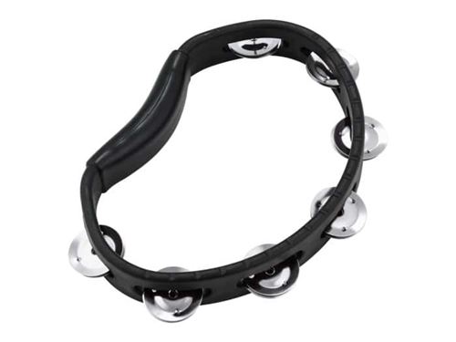 Meinl Noir Tambourin Abs Demi Lune 1 Rangee Cymbales Tambourin - Tamborim