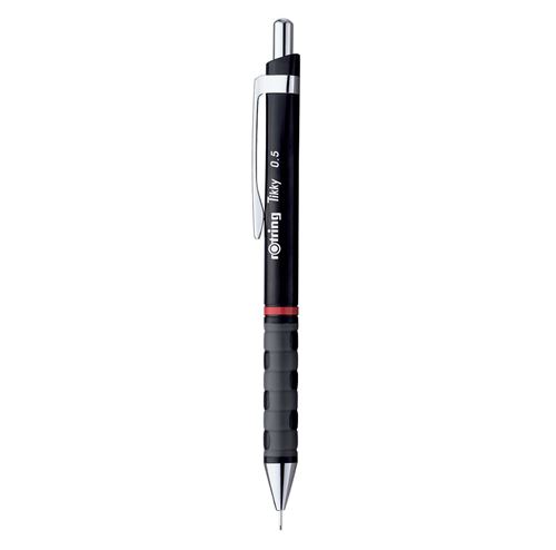 Rotring Noir Tikky Porte-Mine Hb 0,50 Mm, Corps