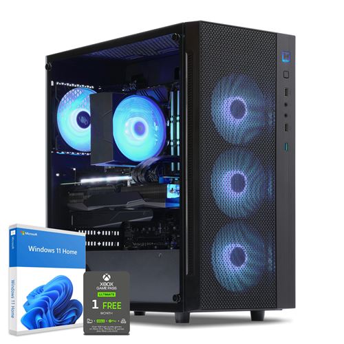 Sedatech PC Gaming Expert Intel i7-9700KF, Geforce RTX 3060, 8 Go RAM DDR4, 480Go SSD, 2To HDD, USB 3.1, Wifi, avec Win 10