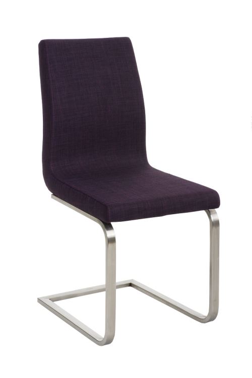 Chaise Belfort revêtement en tissu , Violet