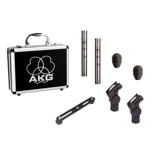 AKG C451B set de micros à condensateur pour enregistrements stéréo