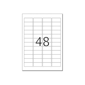 HERMA Special - Papier - mat - auto-adhésif permanent - bleu - 45.7 x 21.2 mm 960 étiquette(s) (20 feuille(s) x 48 étiquettes - 1